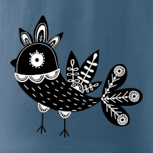 Vtáčik čiernobiely folklór Vtáčik čiernobiely folklór