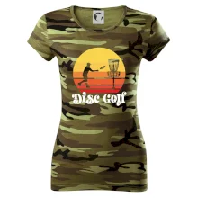 Disc golf postava vintage Disc golf postava vintage