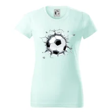 Futbalová lopta v triku