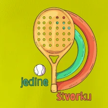 Padel jedine štvorku