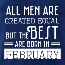 All men are created equal february All men are created equal february