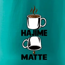 Hajime matte káva judo