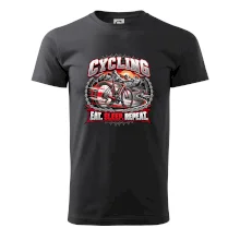 Bicykel medzi horami eat sleep repeat