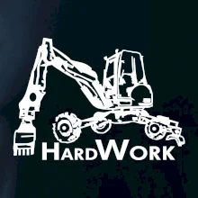 Hard Work kráčajúce rýpadlo