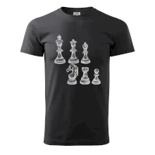 Šachové figúrky kreslené