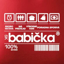 Čiarový kód - Dedko/Babicka