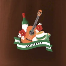 Andalucia gitara a stuha