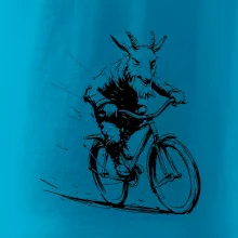 Drsný cap na bicykli