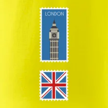 Londýn známka farebná