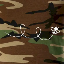 Dráha letu včely - slučka Dráha letu včely - slučka