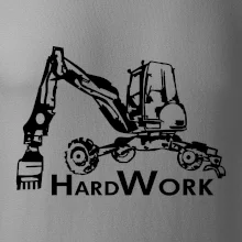 Hard Work kráčajúce rýpadlo