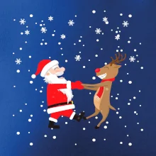 Tancujúci Santa a sob