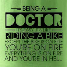 Being a doctor - bike