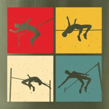 Skok do výšky vintage Skok do výšky vintage