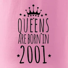 Queens are born in 2001