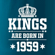 Kings are born in 1959