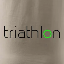 Triathlon nápis Triathlon nápis