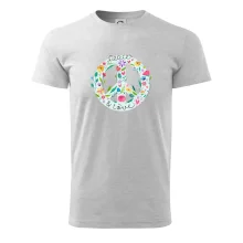 Peace and love symbol