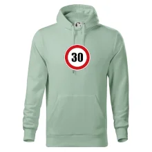 Dopravná značka - obmedzenie rýchlosti 30