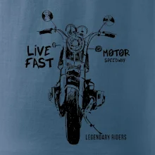 Motorka kresba live fast Motorka kresba live fast