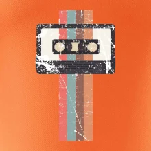 Retro kazeta - pruhy