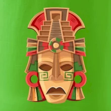 Mayové maska červené uši