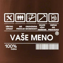 Vaše meno - čiarový kód