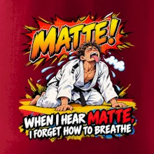 Matte vyčerpání po zápase