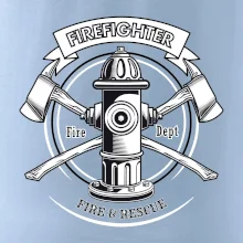 Firefighter logo Fire and rescue
