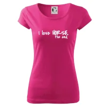 I love horse the end.