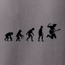 Evolúcia gitarista - výskok