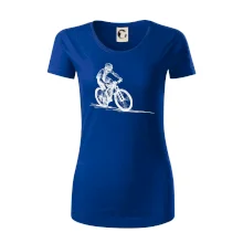 MTB kreslený cyklista MTB kreslený cyklista