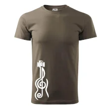 Husľový kľúč gitara