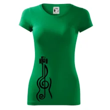 Husľový kľúč gitara Husľový kľúč gitara