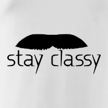 Stay Classy - mustache