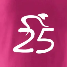 Cyklista oslavuje dvadsaťpäťku (25)