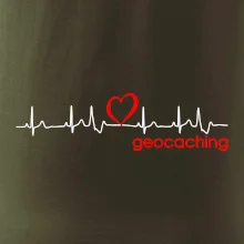 Moje srdce bije pre Geocaching -Text