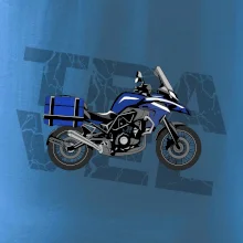 Cestovná enduro modrá