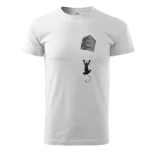 Mačka vypadla z vrecka