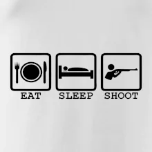 Eat sleep shot Eat sleep shot