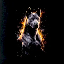 Obrázok poltón Thajský ridgeback