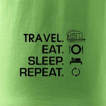 Eat sleep travel - Malý príves