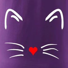 Mačka - srdce namiesto nosa