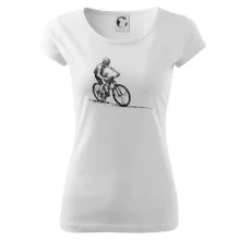 MTB kreslený cyklista MTB kreslený cyklista