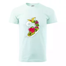 Milkshake vlak kreslený