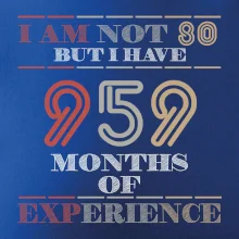 80 years 959 months of experience 80 years 959 months of experience