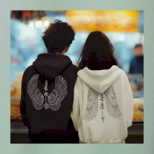 Párova mikina - Jeho anjel , Jej strážca