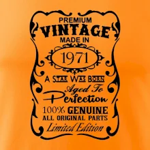 Vintage Etiketa - 1971