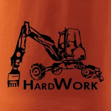 Hard Work kráčajúce rýpadlo