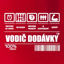 Čiarový kód - Vodič dodávky
